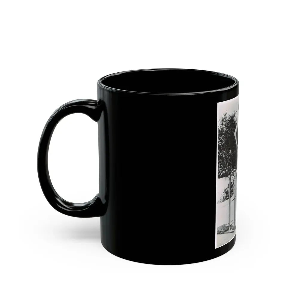 Greta Thyssen #55 (Vintage Female Icon) Black Coffee Mug - Go Mug Yourself