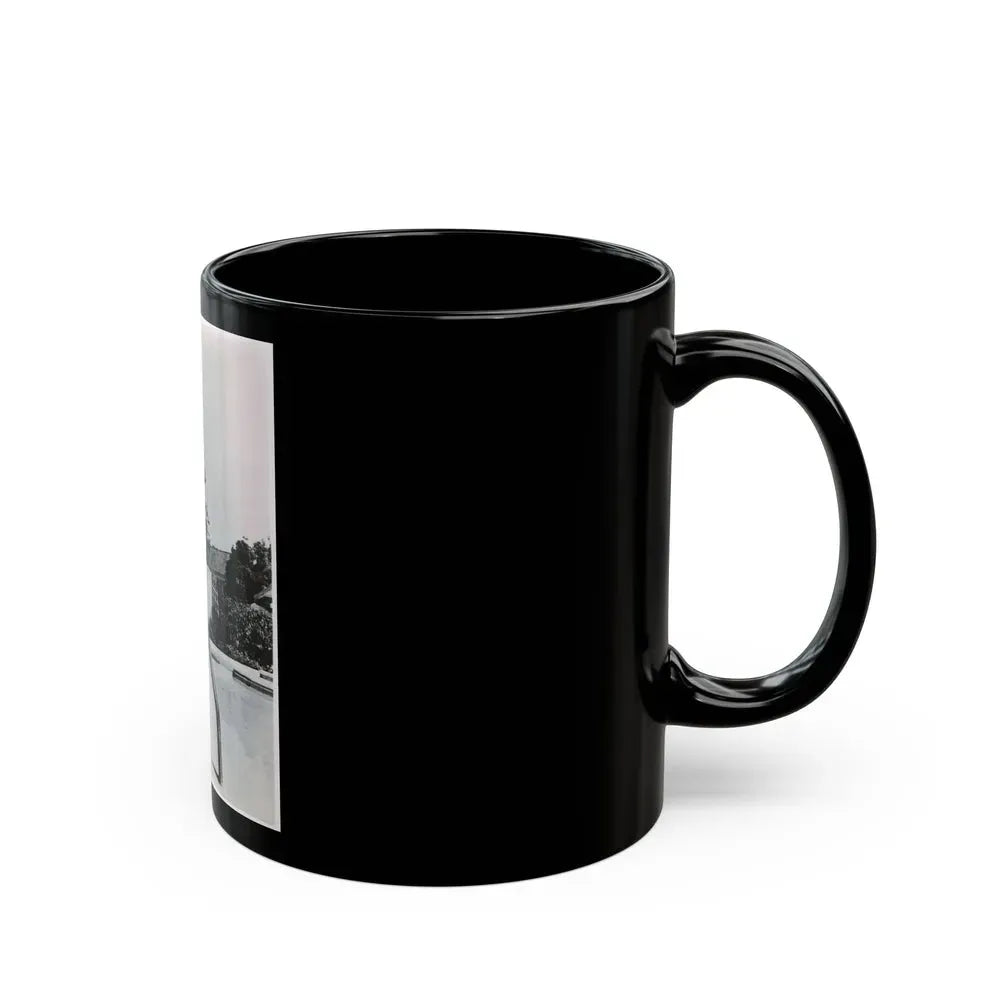 Greta Thyssen #55 (Vintage Female Icon) Black Coffee Mug - Go Mug Yourself