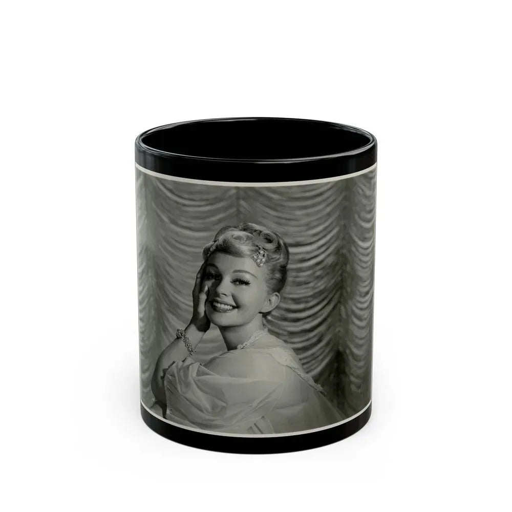 Greta Thyssen #56 (Vintage Female Icon) Black Coffee Mug 11oz - Go Mug Yourself