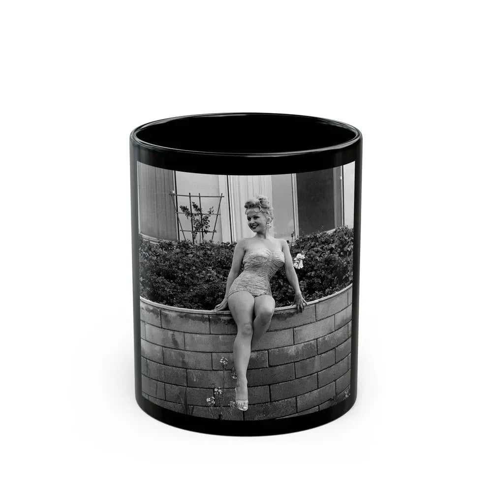 Greta Thyssen #71 (Vintage Female Icon) Black Coffee Mug 11oz - Go Mug Yourself