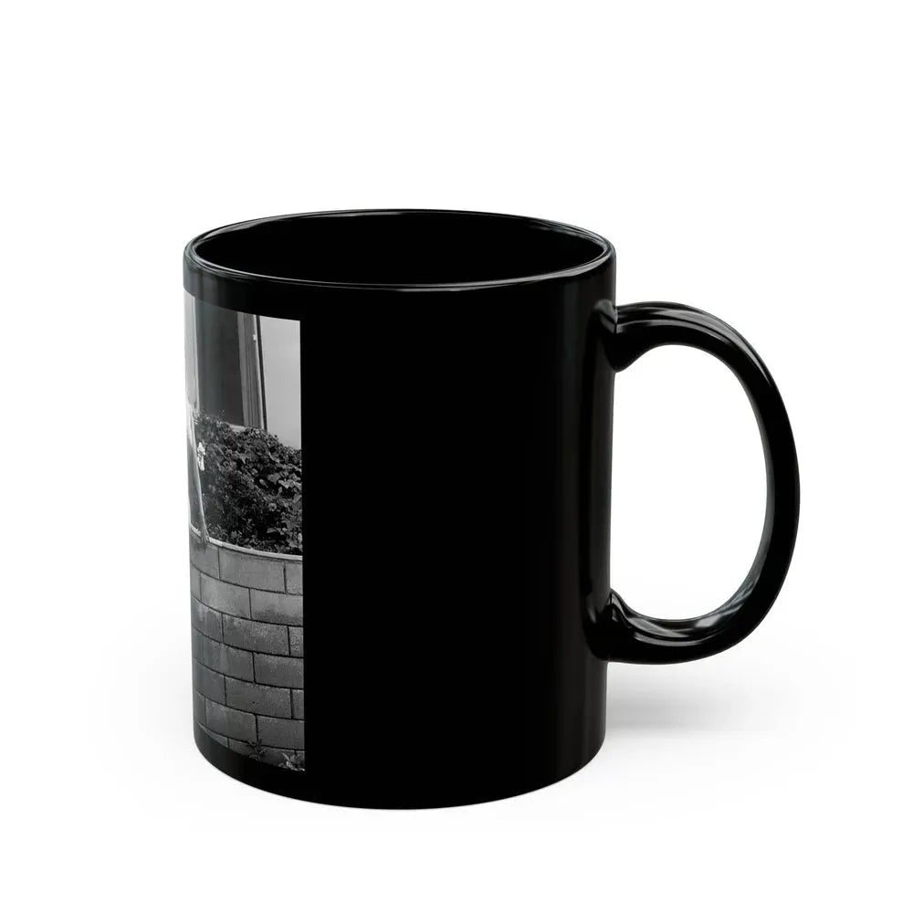 Greta Thyssen #71 (Vintage Female Icon) Black Coffee Mug - Go Mug Yourself