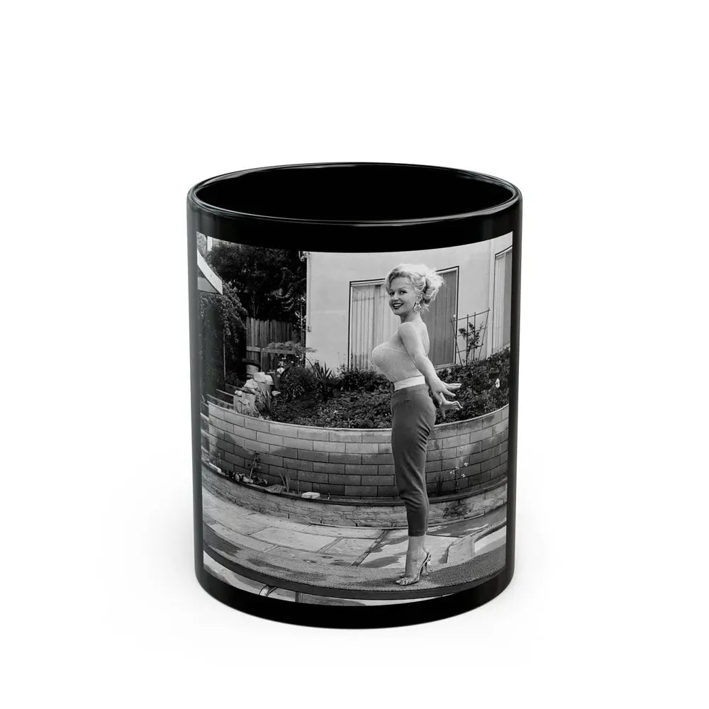 Greta Thyssen #73 (Vintage Female Icon) Black Coffee Mug 11oz - Go Mug Yourself