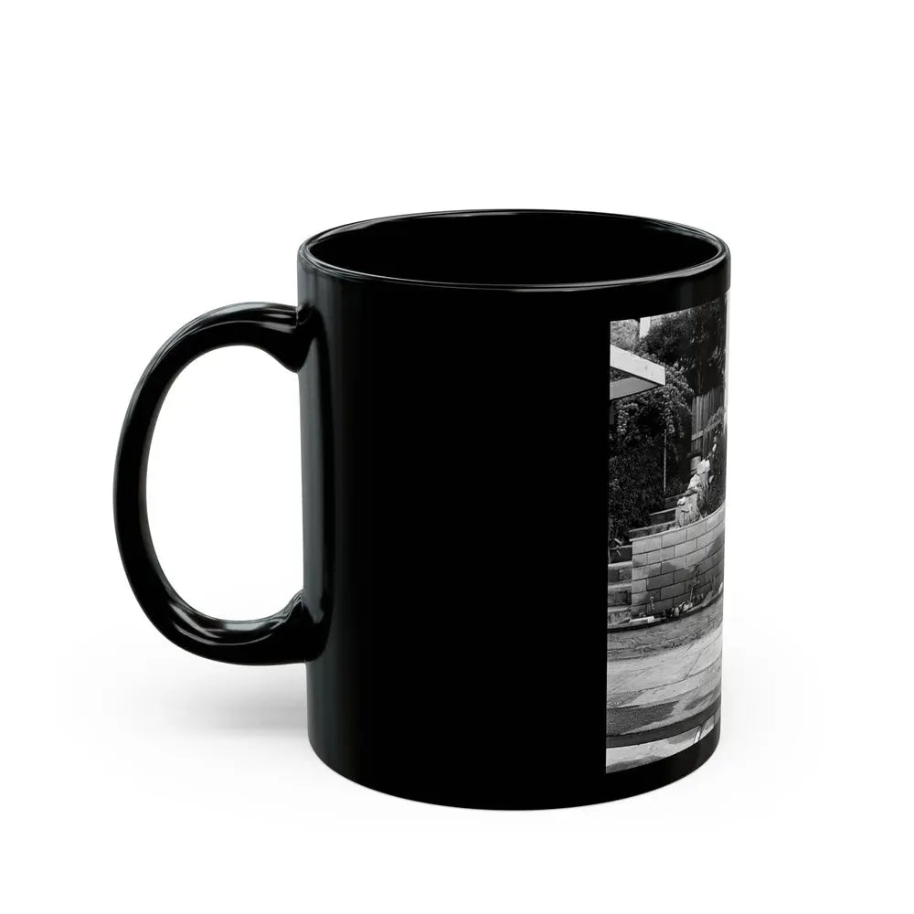Greta Thyssen #73 (Vintage Female Icon) Black Coffee Mug - Go Mug Yourself