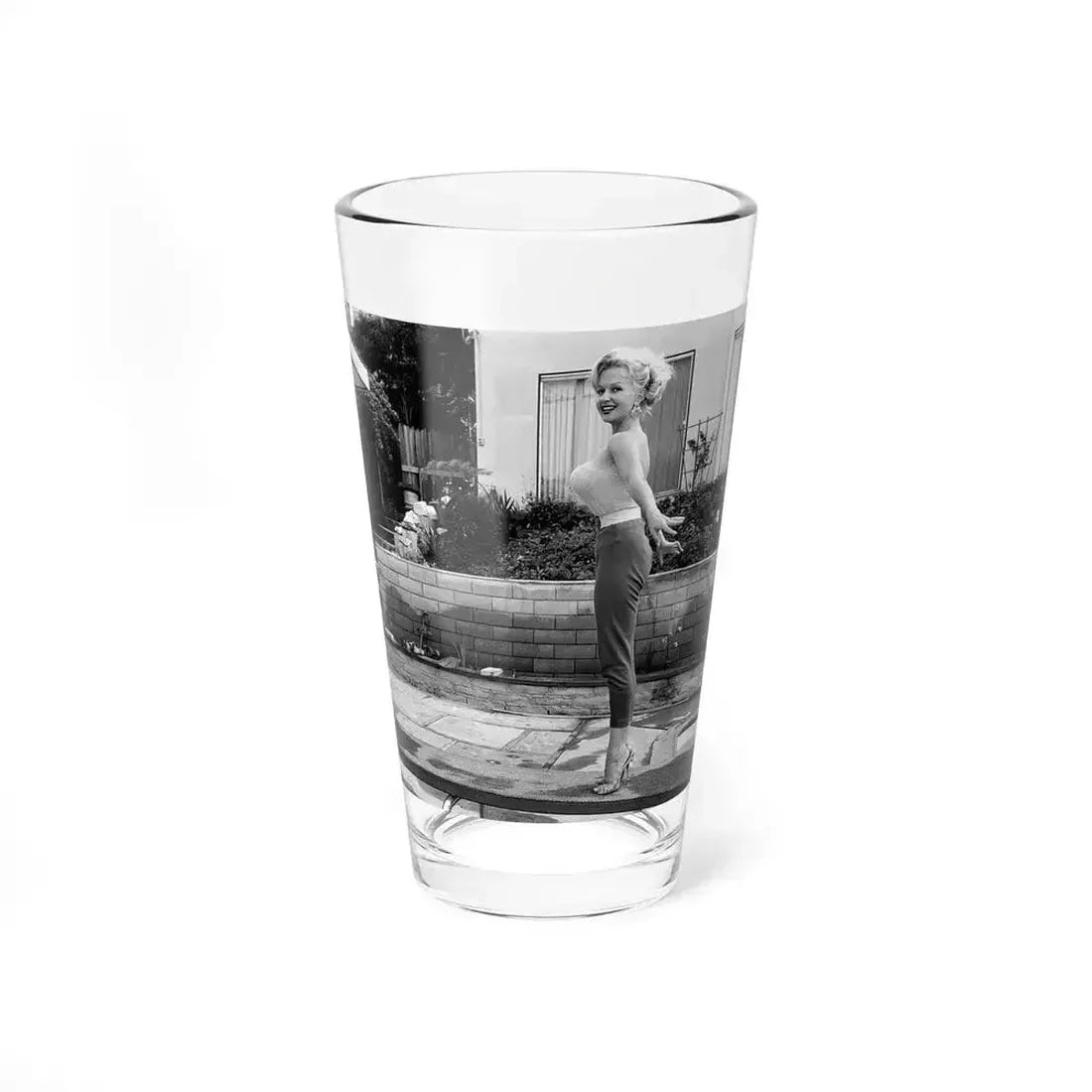 Greta Thyssen #73 (Vintage Female Icon) Pint Glass 16oz 16oz - Go Mug Yourself
