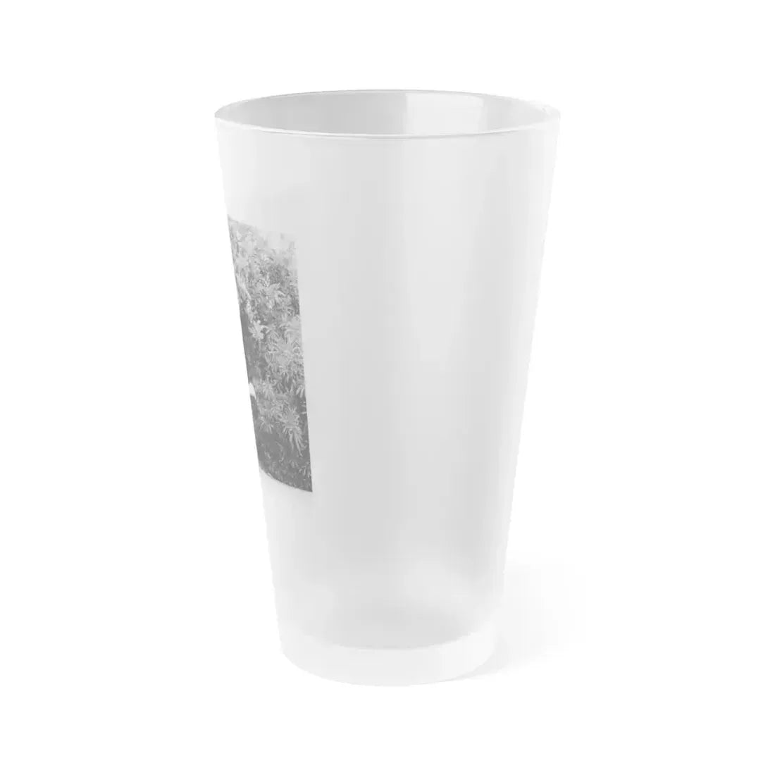 Greta Thyssen #74 (Vintage Female Icon) Frosted Pint Glass 16oz - Go Mug Yourself