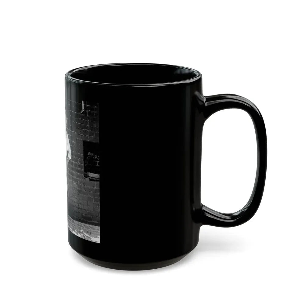 Greta Thyssen #75 (Vintage Female Icon) Black Coffee Mug - Go Mug Yourself