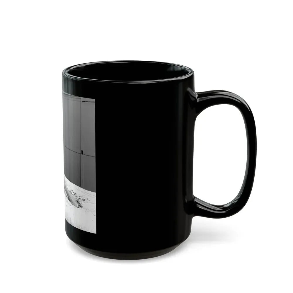 Greta Thyssen #76 (Vintage Female Icon) Black Coffee Mug - Go Mug Yourself
