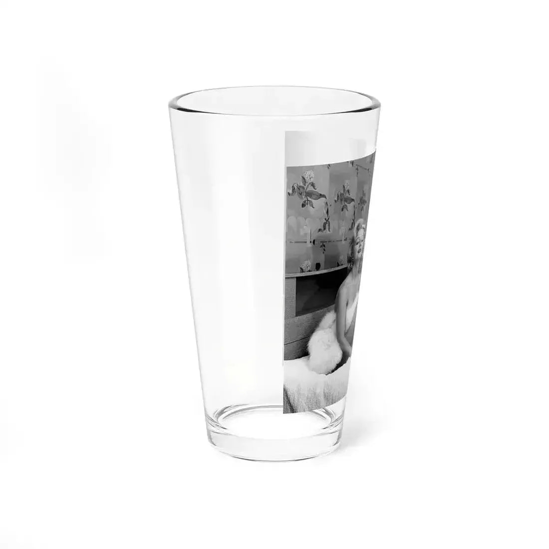 Greta Thyssen #76 (Vintage Female Icon) Pint Glass 16oz - Go Mug Yourself
