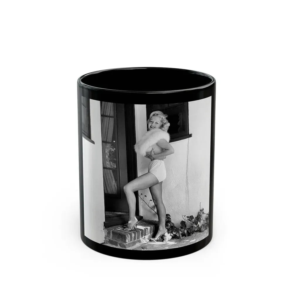 Greta Thyssen #78 (Vintage Female Icon) Black Coffee Mug 11oz - Go Mug Yourself