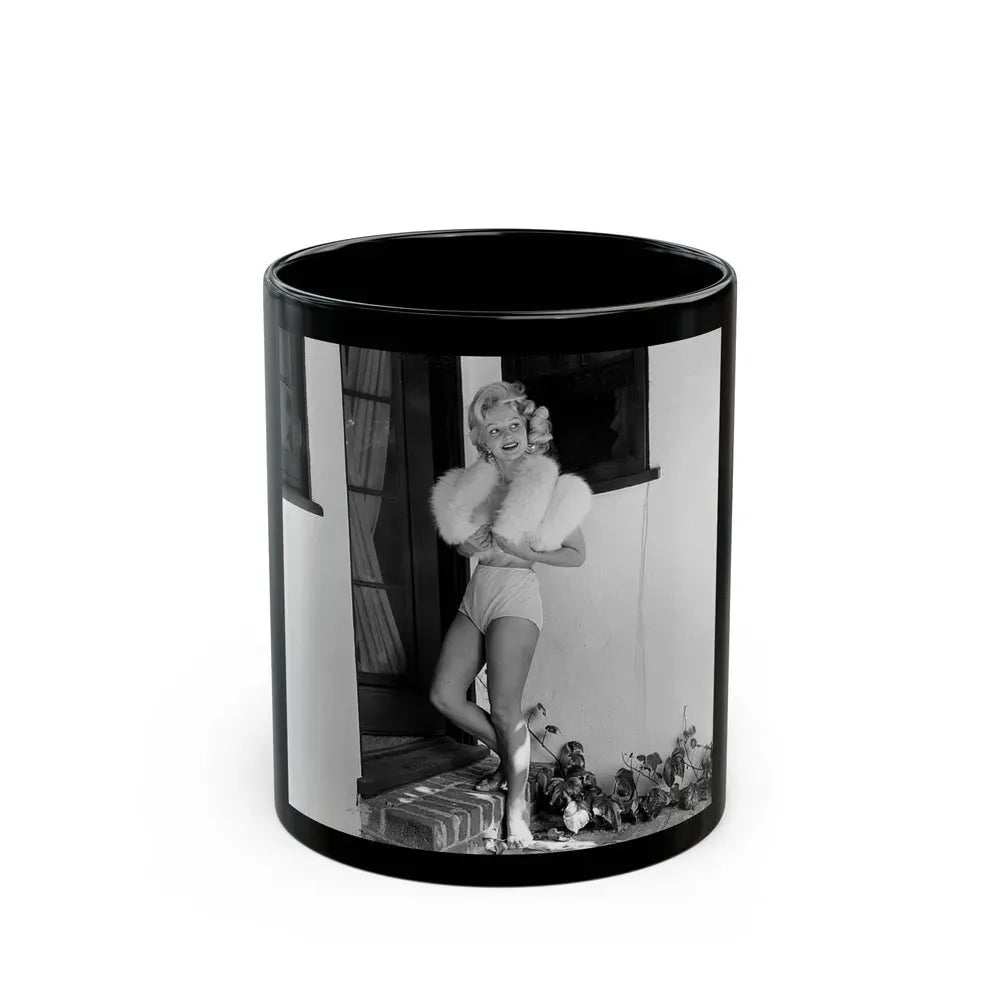 Greta Thyssen #79 (Vintage Female Icon) Black Coffee Mug 11oz - Go Mug Yourself