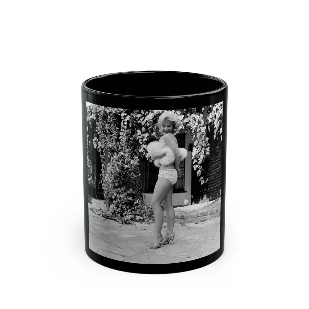 Greta Thyssen #80 (Vintage Female Icon) Black Coffee Mug 11oz - Go Mug Yourself