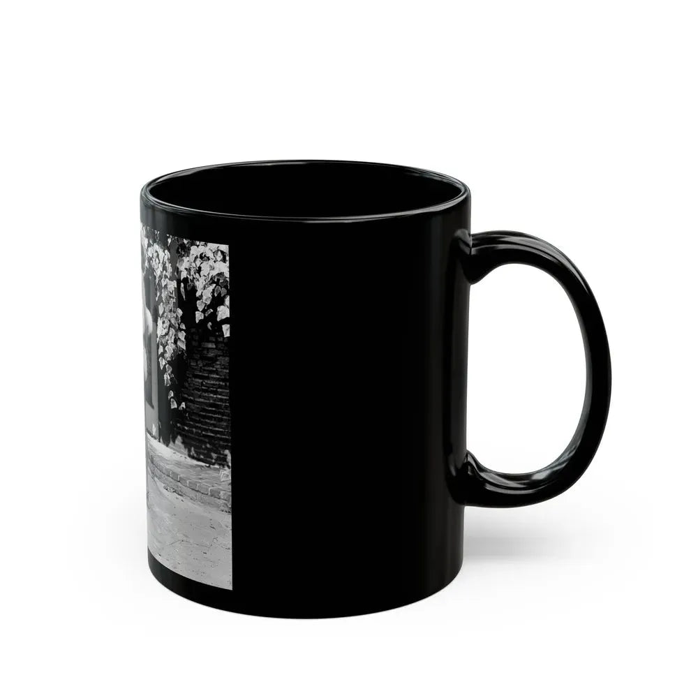 Greta Thyssen #80 (Vintage Female Icon) Black Coffee Mug - Go Mug Yourself