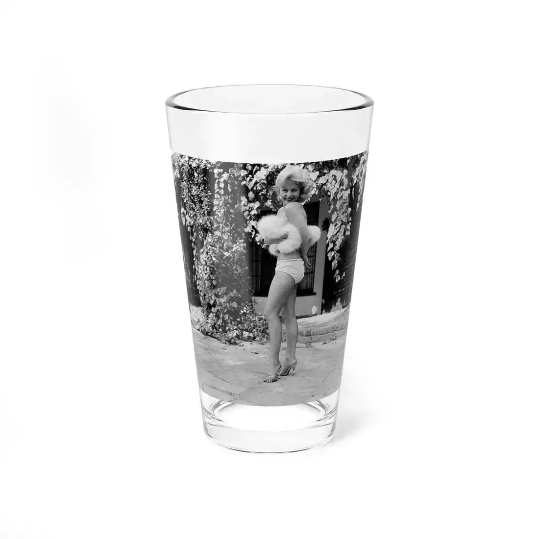 Greta Thyssen #80 (Vintage Female Icon) Pint Glass 16oz 16oz - Go Mug Yourself