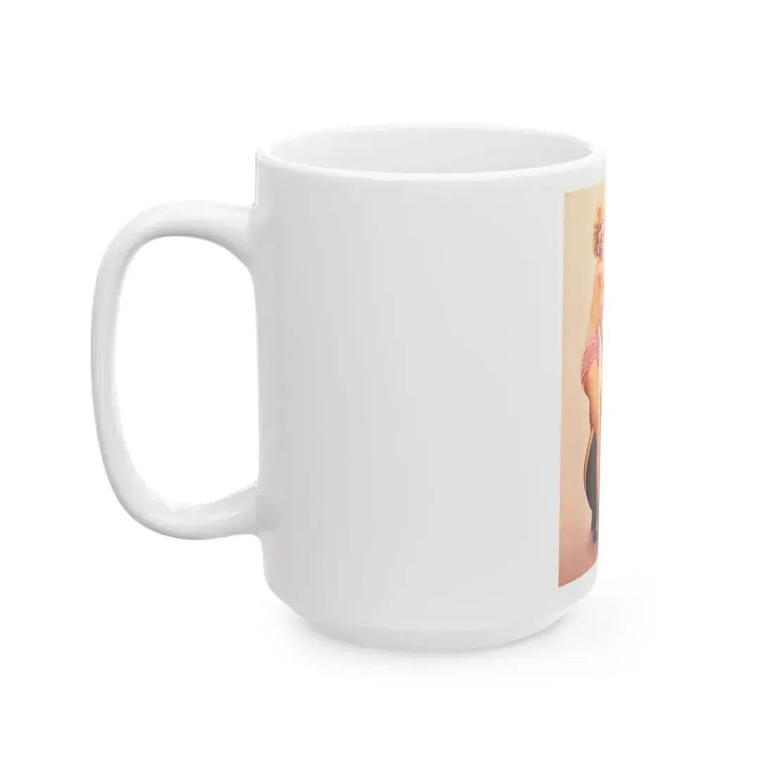 Greta Thyssen #97 1 (Vintage Female Icon) White Coffee Mug - Go Mug Yourself