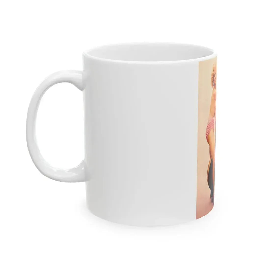 Greta Thyssen #97 1 (Vintage Female Icon) White Coffee Mug - Go Mug Yourself
