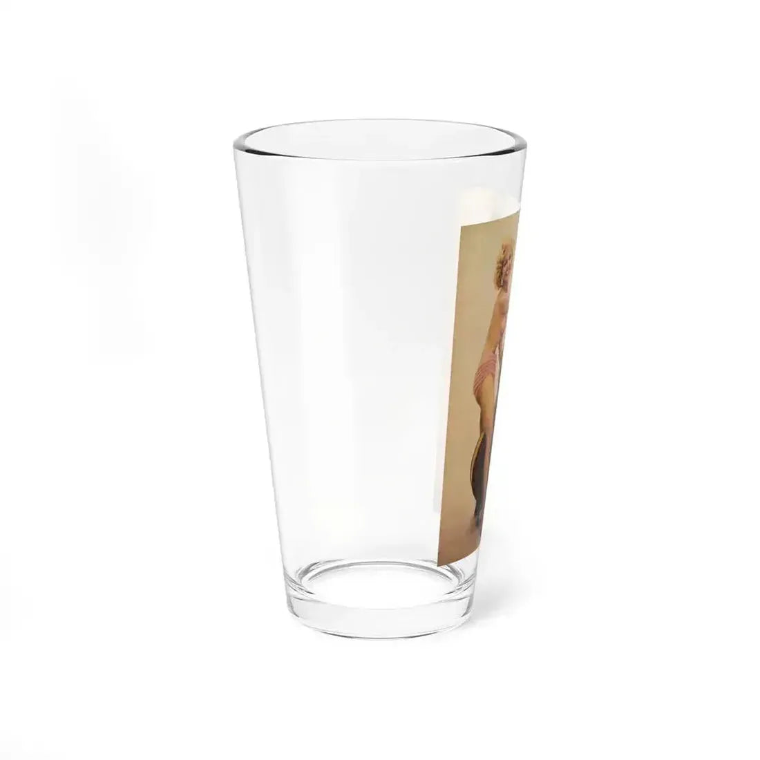 Greta Thyssen #97 (Vintage Female Icon) Pint Glass 16oz - Go Mug Yourself