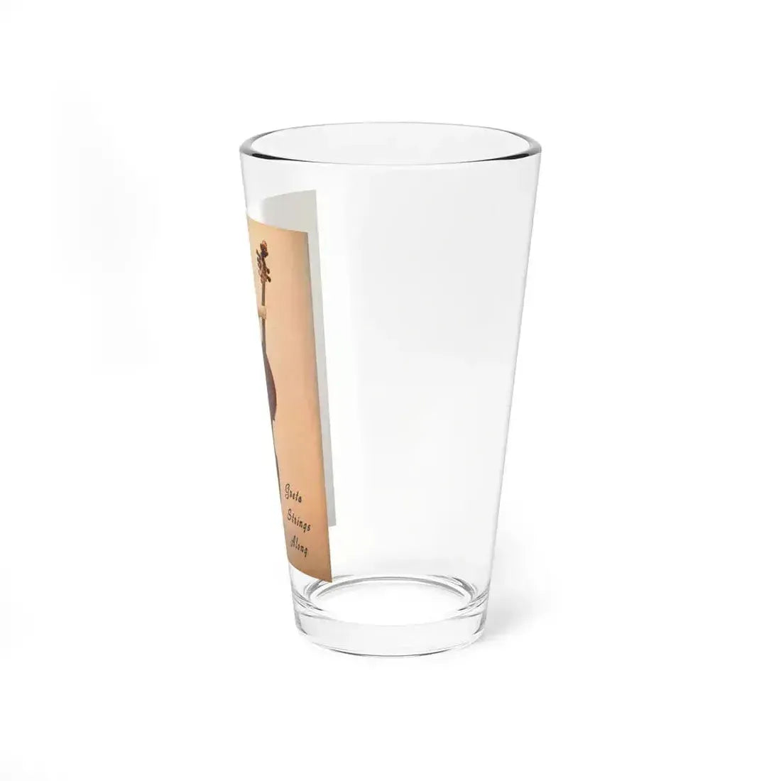 Greta Thyssen #97 (Vintage Female Icon) Pint Glass 16oz - Go Mug Yourself