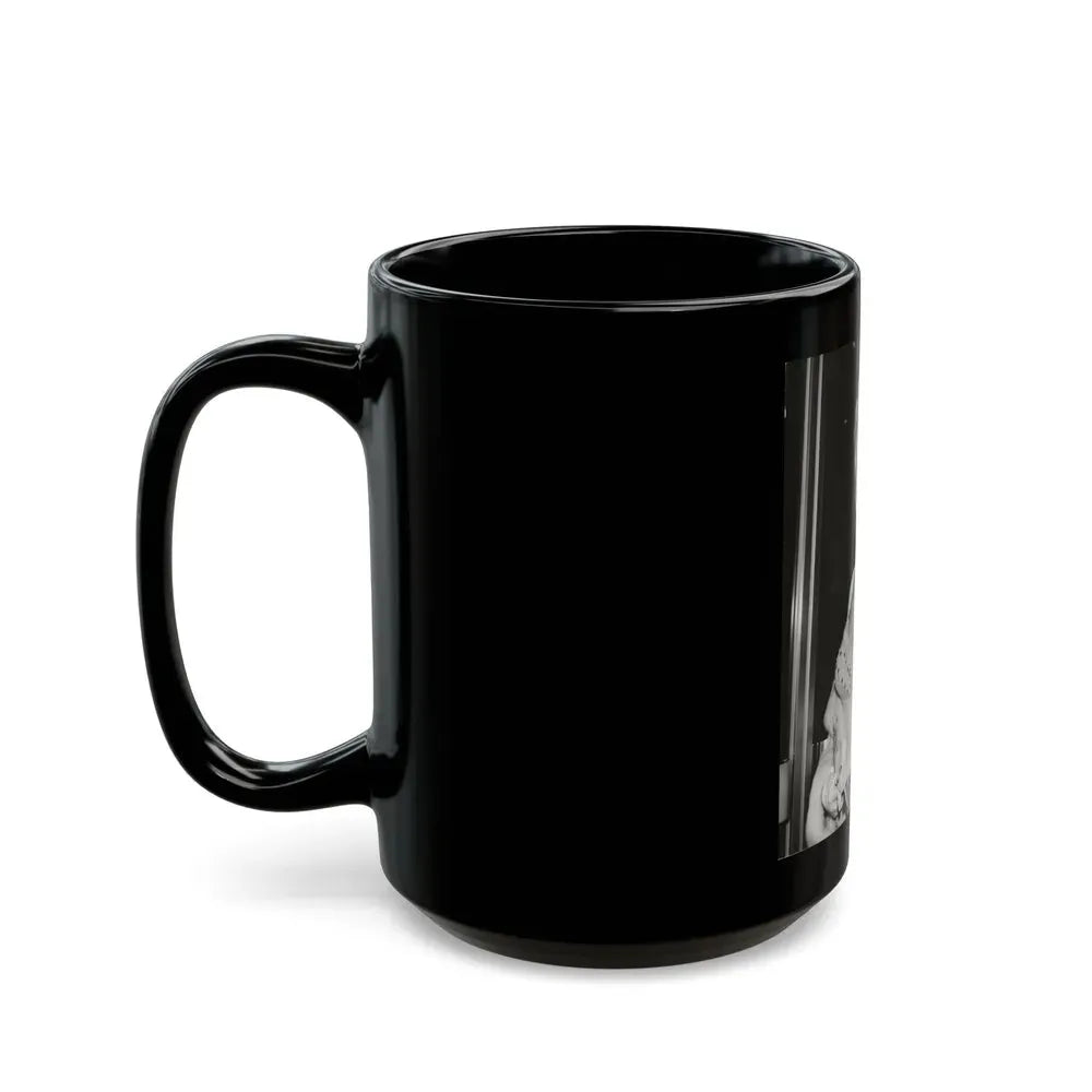 Greta Thyssen #98 (Vintage Female Icon) Black Coffee Mug - Go Mug Yourself
