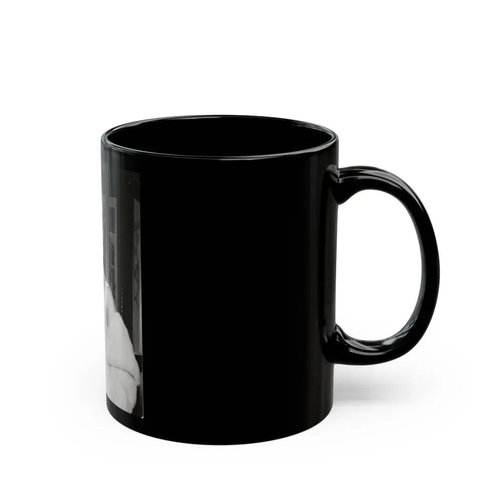 Greta Thyssen #98 (Vintage Female Icon) Black Coffee Mug - Go Mug Yourself