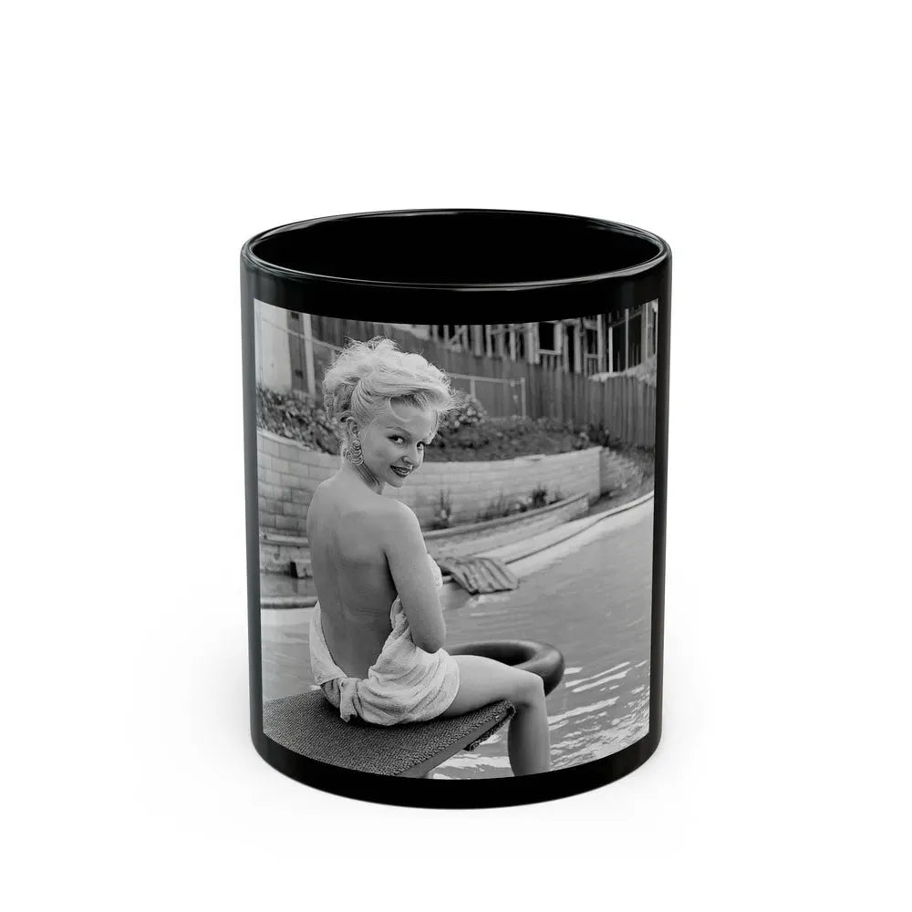 Greta Thyssen #99 (Vintage Female Icon) Black Coffee Mug 11oz - Go Mug Yourself