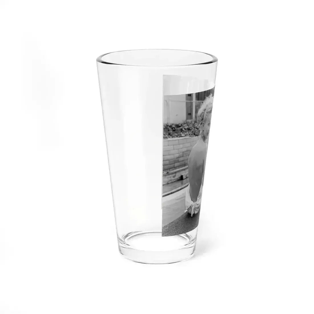 Greta Thyssen #99 (Vintage Female Icon) Pint Glass 16oz - Go Mug Yourself