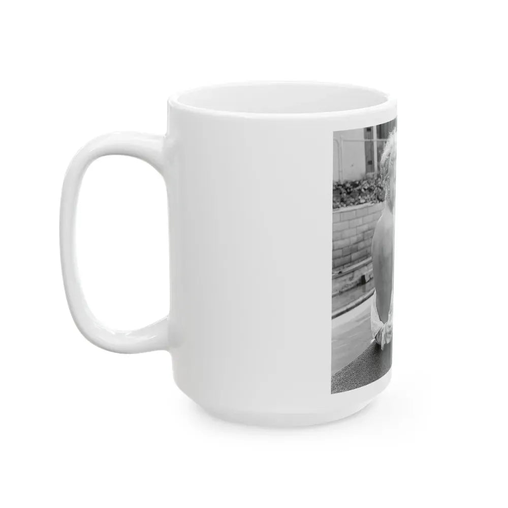 Greta Thyssen #99 (Vintage Female Icon) White Coffee Mug - Go Mug Yourself