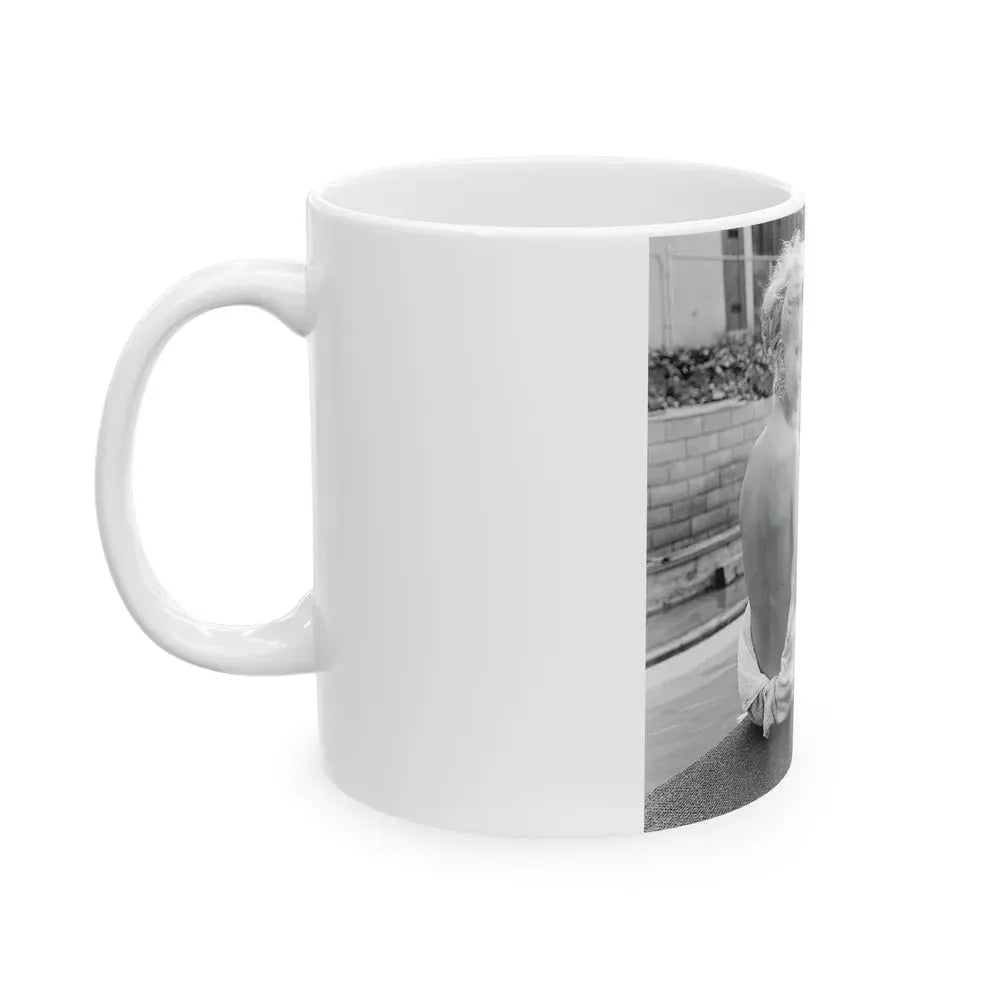 Greta Thyssen #99 (Vintage Female Icon) White Coffee Mug - Go Mug Yourself
