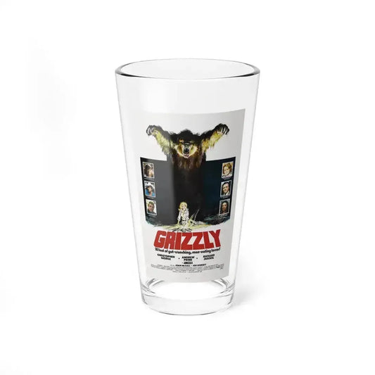 GRIZZLY 1976 Movie Poster - Pint Glass 16oz 16oz - Go Mug Yourself