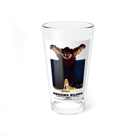 GRIZZLY (DANISH) 1976 Movie Poster - Pint Glass 16oz 16oz - Go Mug Yourself