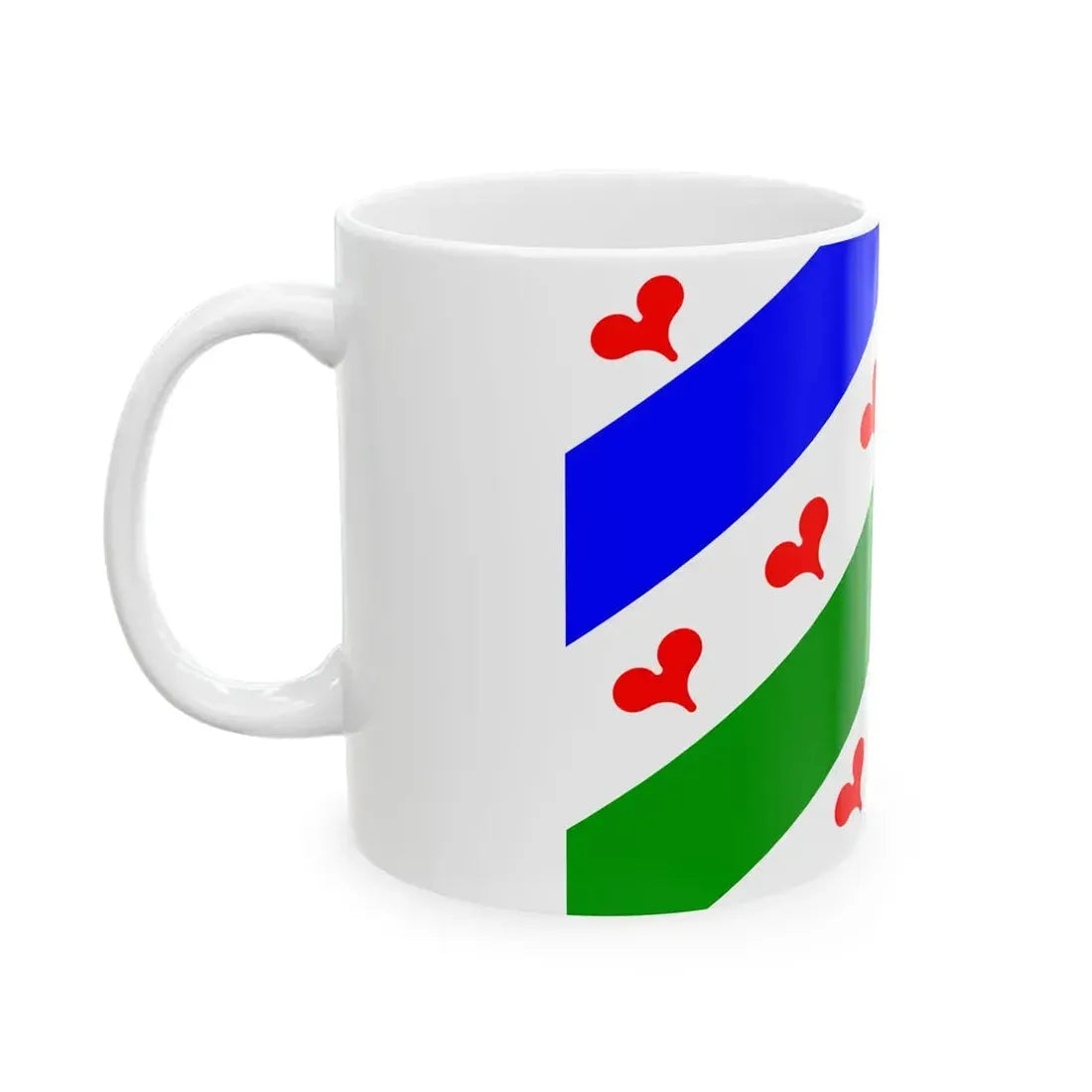 Groningenvlagvoorstel 1 (Netherlands) White Coffee Mug - Go Mug Yourself