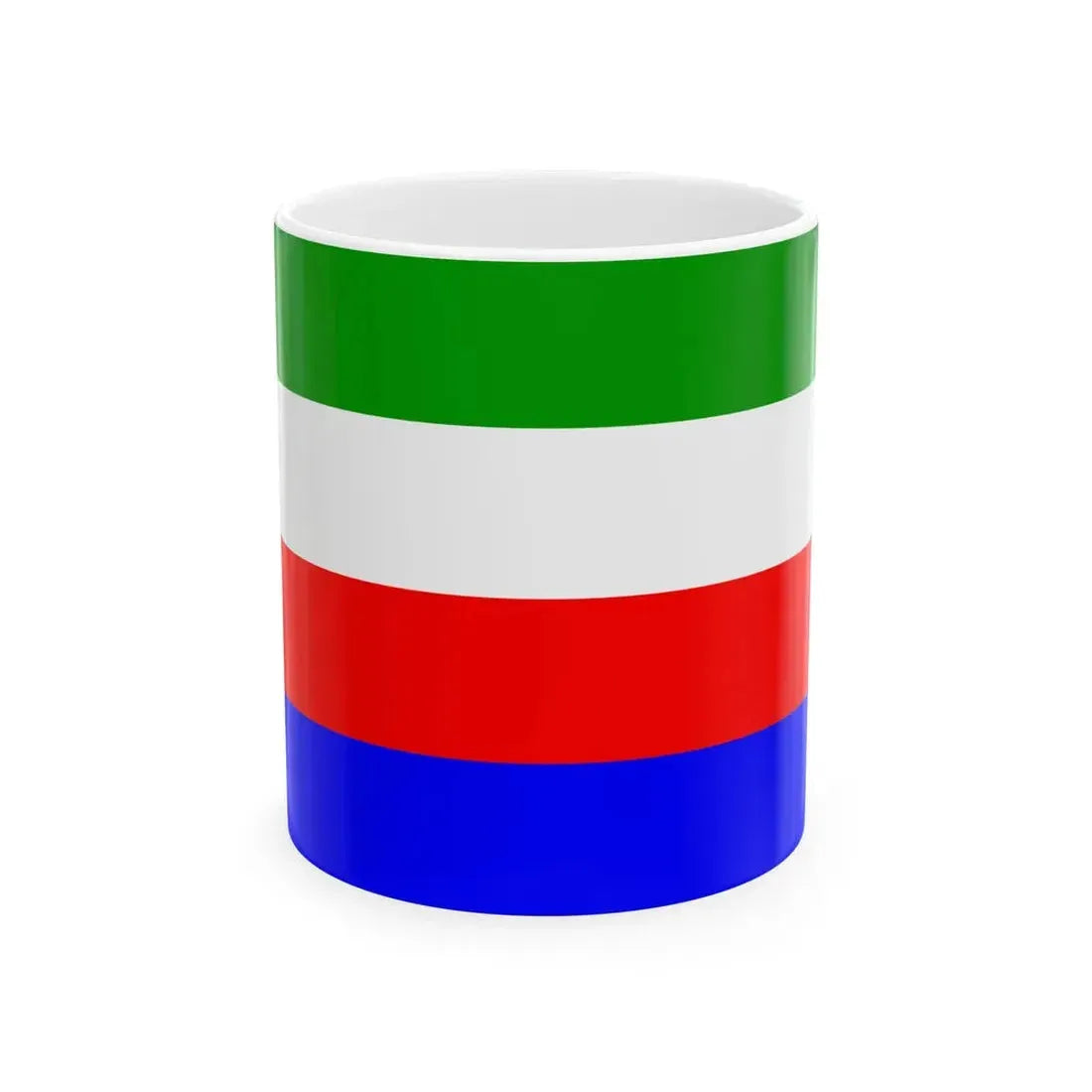 Groningenvlagvoorstel 3 (Netherlands) White Coffee Mug 11oz - Go Mug Yourself