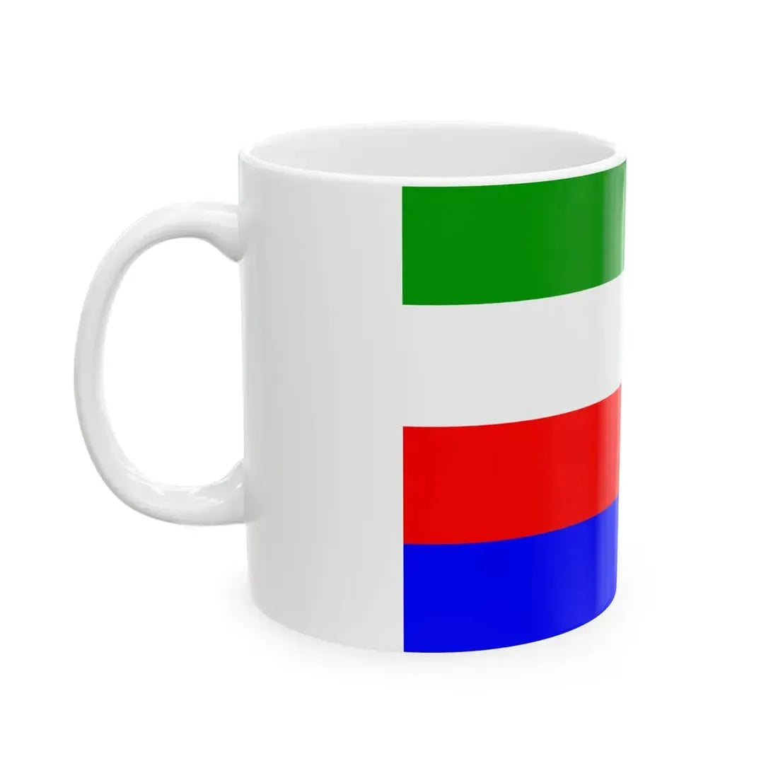 Groningenvlagvoorstel 3 (Netherlands) White Coffee Mug - Go Mug Yourself