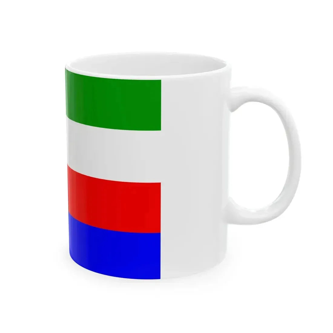 Groningenvlagvoorstel 3 (Netherlands) White Coffee Mug - Go Mug Yourself