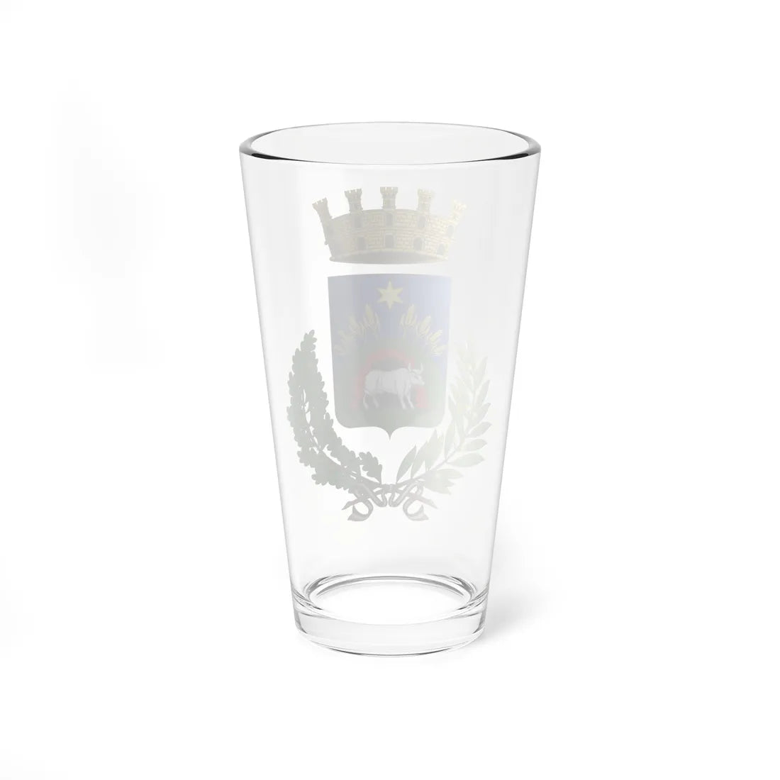 Grottaglie-Stemma (Italy) (Coat of Arms) Pint Glass 16oz - Go Mug Yourself