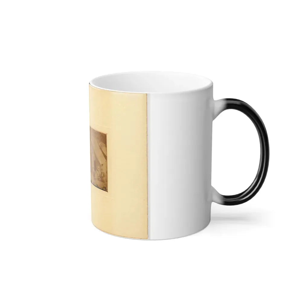Group at Secret Service Headquarters at Antietam, Maryland (U.S. Civil War) Color Changing Coffee Mug 11oz - Go Mug Yourself