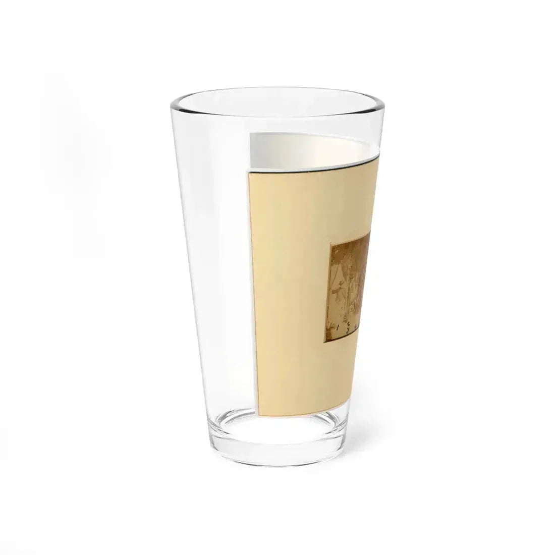 Group At Secret Service Headquarters At Antietam, Maryland (U.S. Civil War) Pint Glass 16oz - Go Mug Yourself
