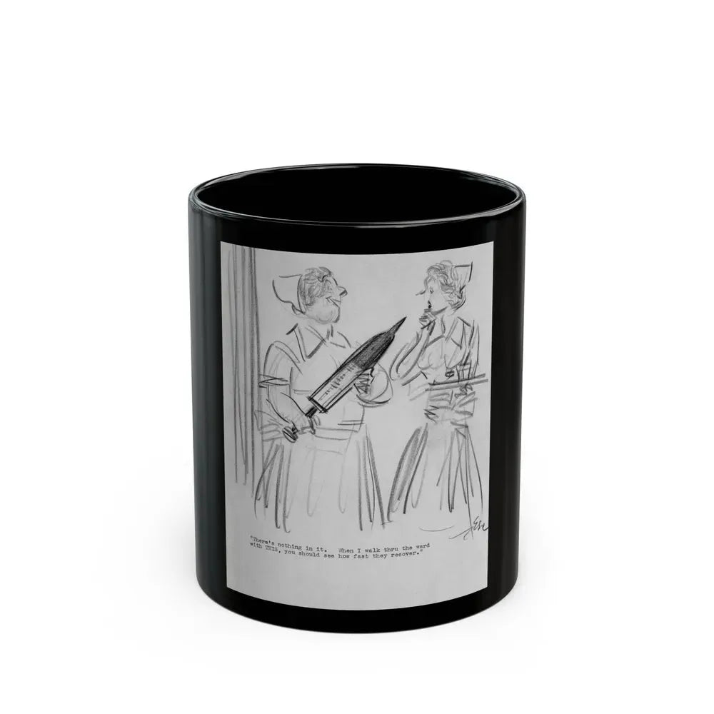 Group of Five illustrations (5) - Black Coffee Mug 11oz - Go Mug Yourself
