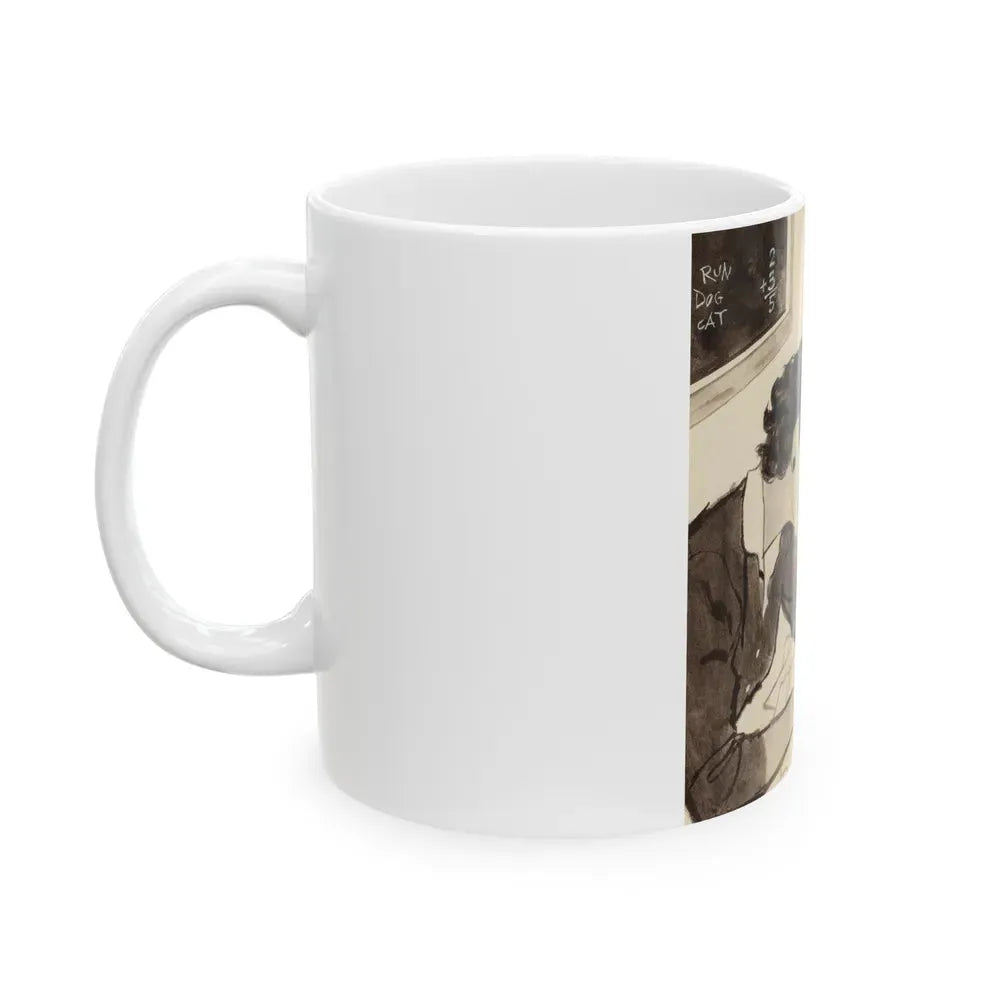 Group of Four Coca-Cola advertisements, 1960 (1) - White Coffee Mug - Go Mug Yourself