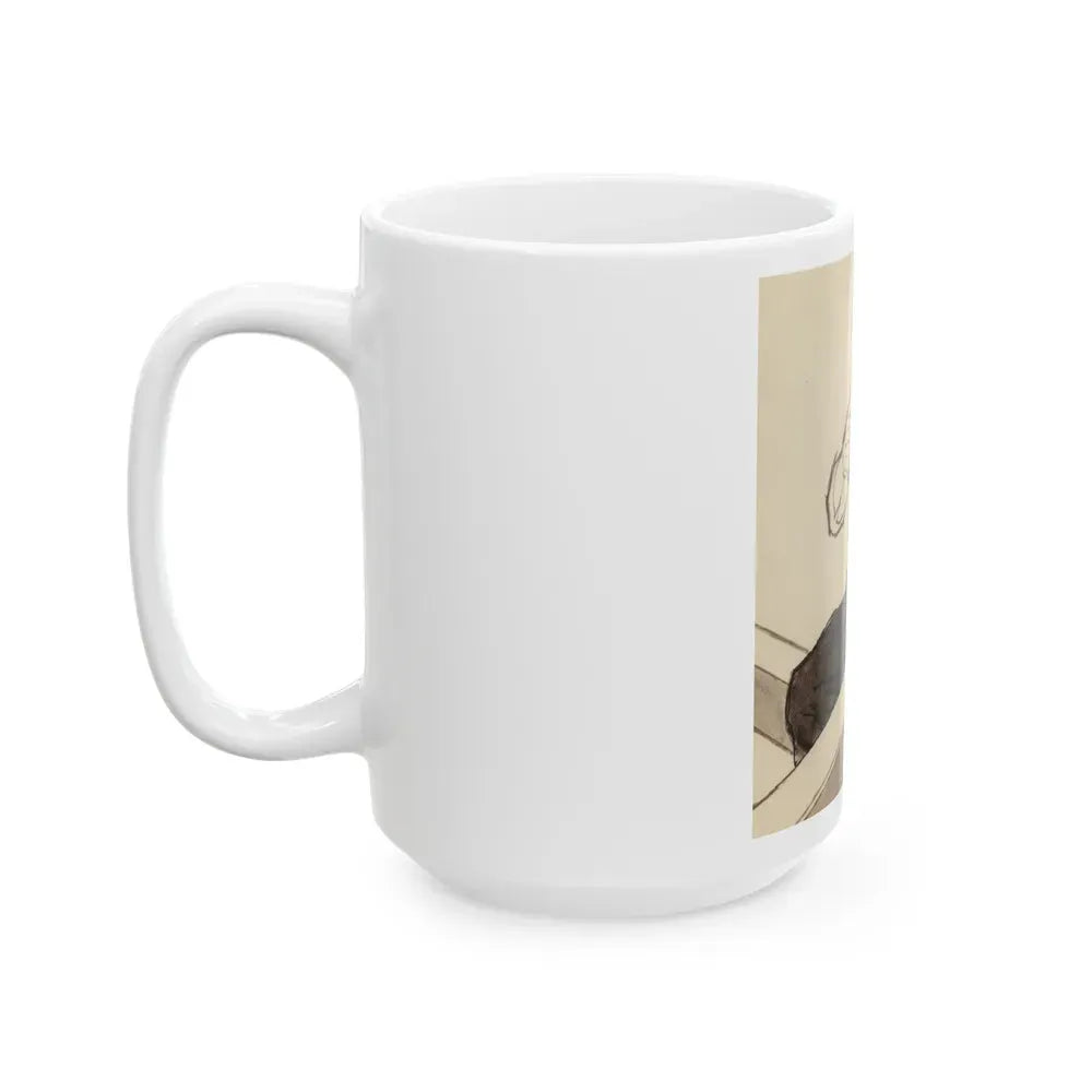 Group of Four Coca-Cola advertisements, 1960 (2) - White Coffee Mug - Go Mug Yourself