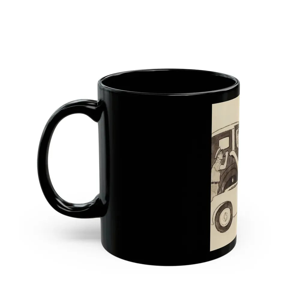 Group of Four Coca-Cola advertisements, 1960 (3) - Black Coffee Mug - Go Mug Yourself