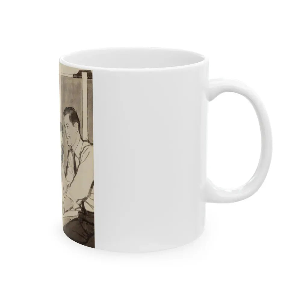 Group of Four Coca-Cola advertisements, 1960 (4) - White Coffee Mug - Go Mug Yourself