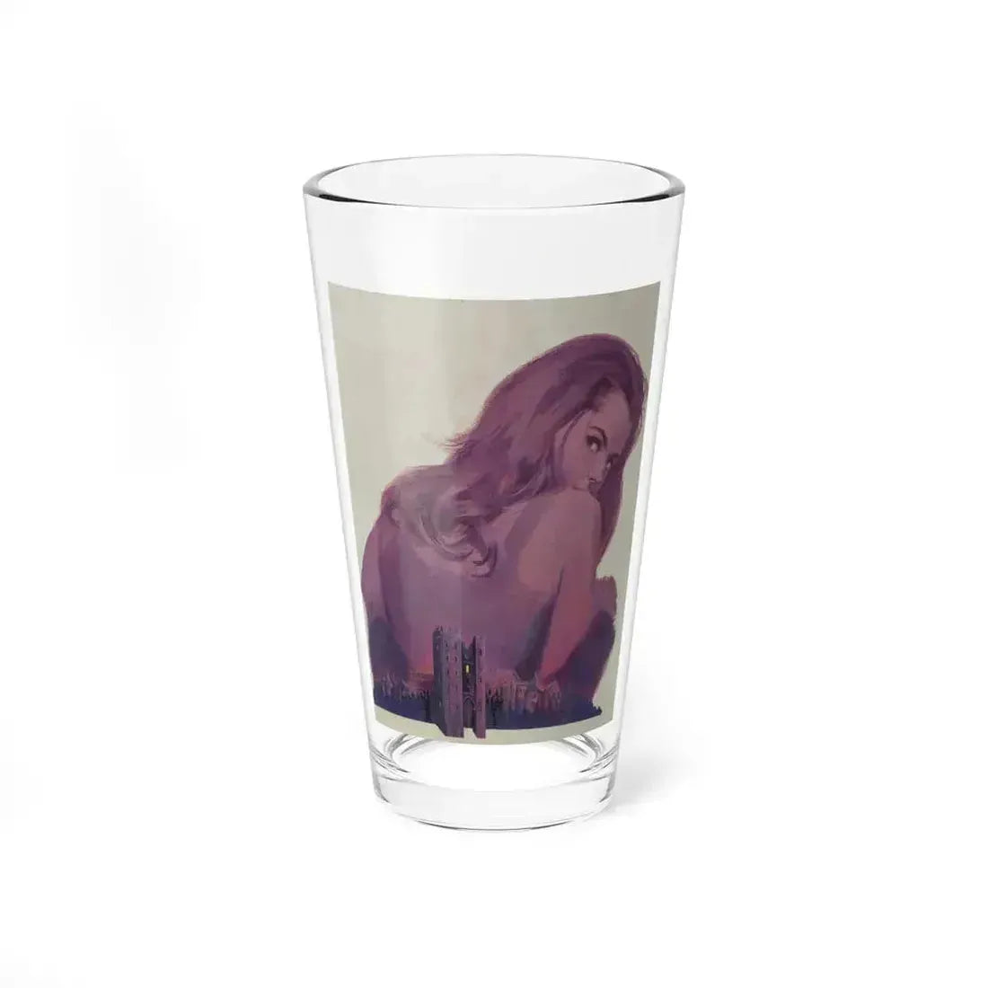 Group of Four Romance Novel paperback covers 2 - Pint Glass 16oz 16oz - Go Mug Yourself