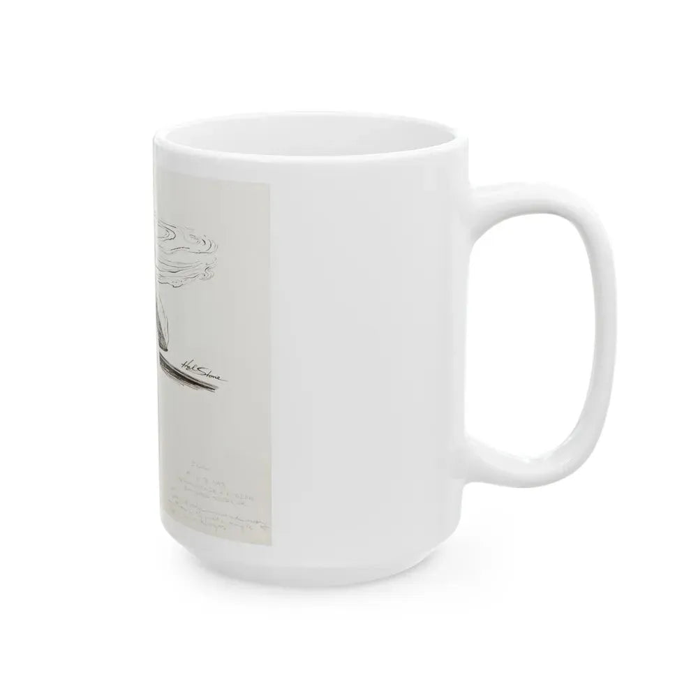Group of nine story illustrations (4) - White Coffee Mug - Go Mug Yourself