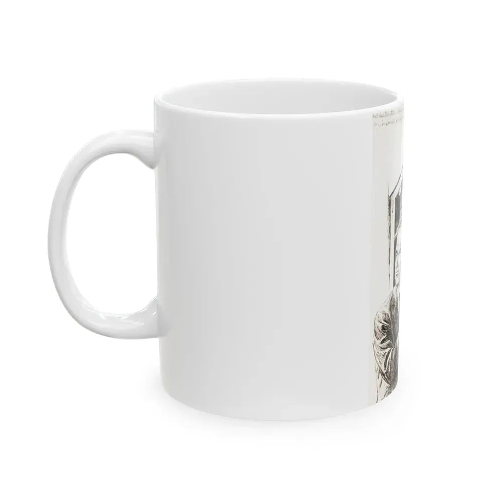 Group of nine story illustrations (6) - White Coffee Mug - Go Mug Yourself