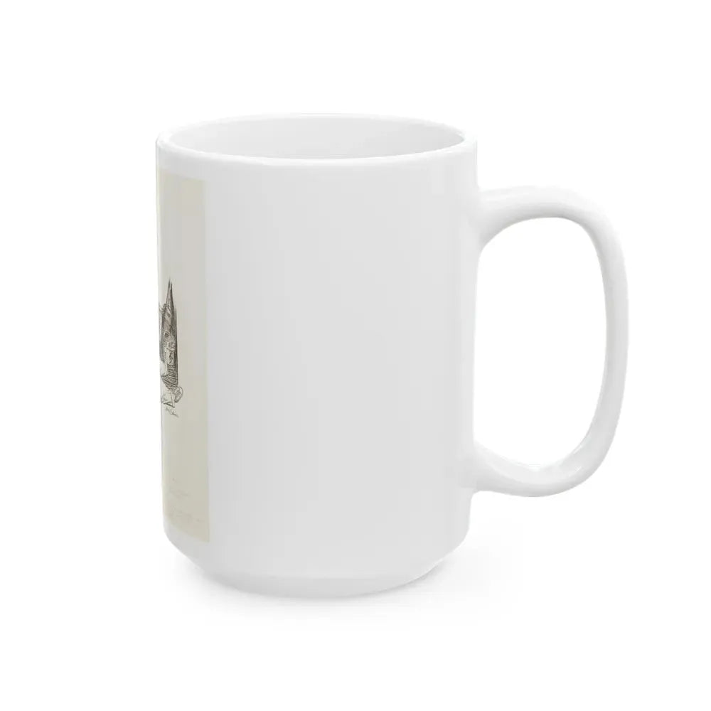 Group of nine story illustrations (9) - White Coffee Mug - Go Mug Yourself