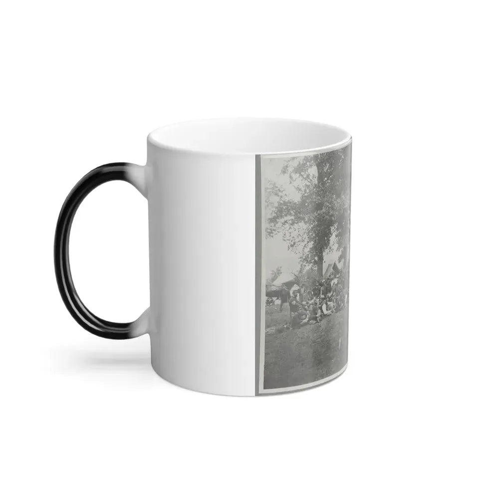 Group of Officers & Men (U.S. Civil War) Color Changing Coffee Mug 11oz - Go Mug Yourself