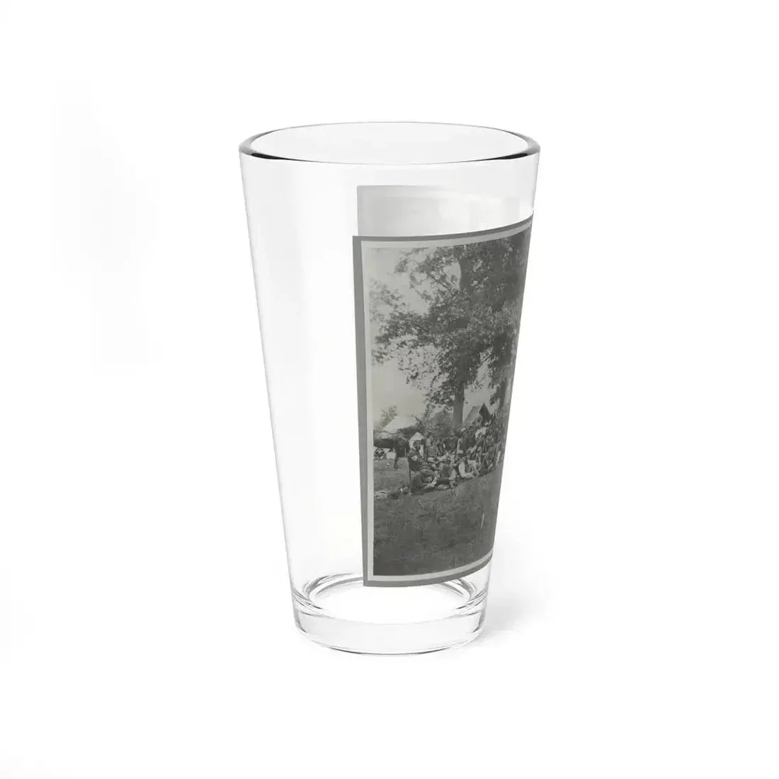 Group Of Officers & Men (U.S. Civil War) Pint Glass 16oz - Go Mug Yourself