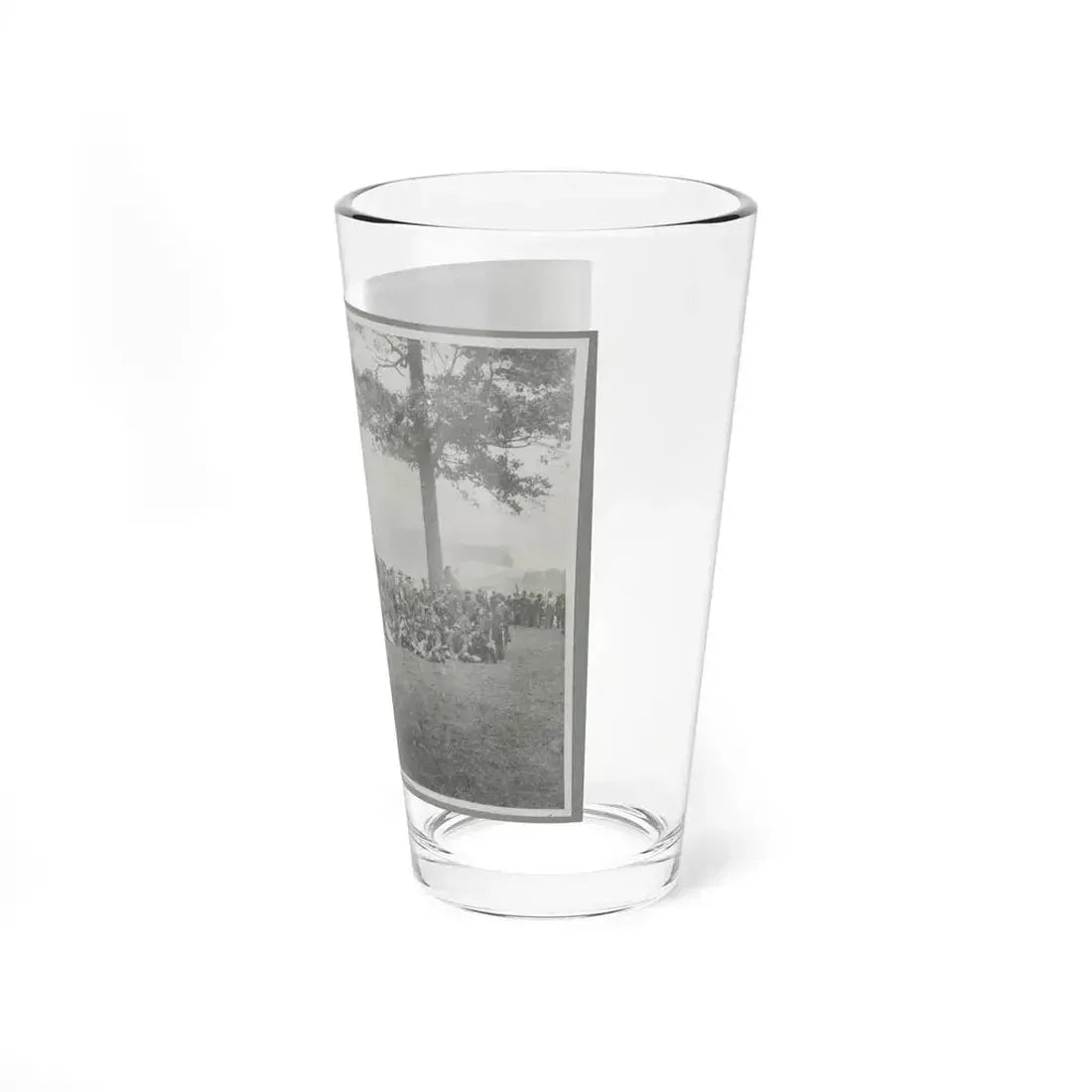 Group Of Officers & Men (U.S. Civil War) Pint Glass 16oz - Go Mug Yourself