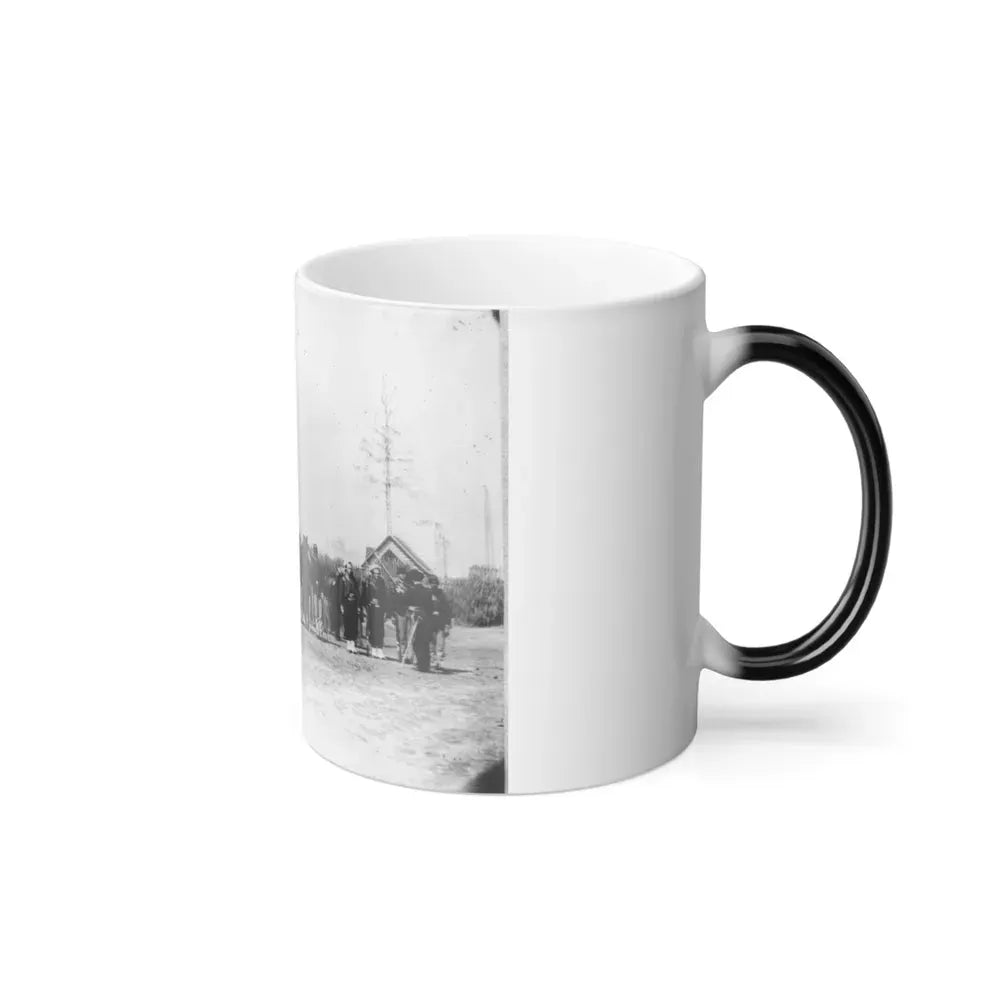 Group of Provost Guards at Headquarters, Army of the Potomac (U.S. Civil War) Color Changing Coffee Mug 11oz - Go Mug Yourself