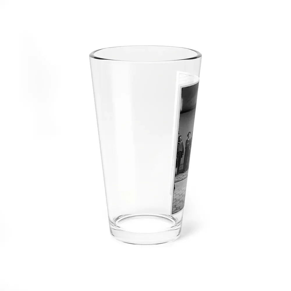 Group Of Russian Sailors From The Navy Ship Variag During Visit To New York City 001 (U.S. Civil War) Pint Glass 16oz - Go Mug Yourself